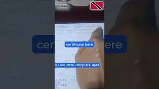 A customer from Trinidad and Tobago Receives His Vehicle from Mirza Enterprises Japan!