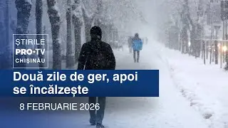 Știrile PRO TV (ORA 20:00) | DOUĂ ZILE DE GER, APOI SE &Icirc;NCĂLZEȘTE | Moldova