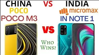 POCO M3 vs IN NOTE 1🔥 | China vs India 🔥 | Who Wins ? | Must Watch Before Buy! 🌀