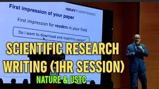 Top Quality Research Writing Session #USTC #PhD #Research #Writing #Papers #Nature #Scopus