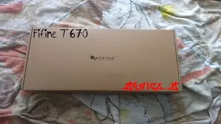 Распаковка и тест звука микрофона Fifine T670