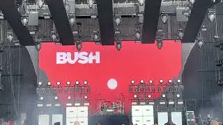 Bush show intro 9.11.22 live at Isleta Ampitheater, Albuquerque, New Mexico, USA Nik Hughes drums