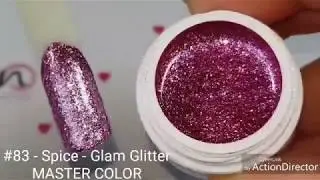 Nuovissimi GLAM GLITTER - Gel color effetto metallo fuso brillanti e luccicanti | Beauty Space nails