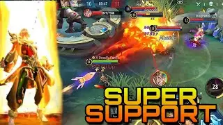 VALIR IS A REALLY GOOD SUPPORT HERO 😍 RANK GAMEPLAY | WOLF XOTIC | MLBB