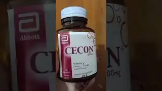 CECON Vitamin C Tablet ||Skin whitening tablet