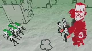 absurd combinations - stickman meme battle simulator