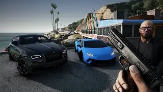 GTA 6 Level Graphics? POV FIRST PERSON Gameplay | Grand Theft Auto V PC Ray-Tracing MOD | RTX&trade; 3090