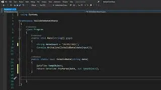 How to Validate a Date Using C# (Simple)