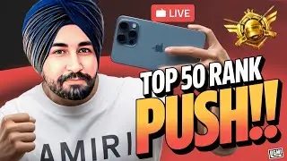 CONQUEROR RANK 58 | BGMI LIVE | PUBG LIVE