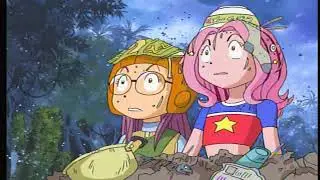 Digimon Season 2 ~ Roachmon Brothers Use Garbage Dump & Yardsale Bombs Against Mimi & Yolei