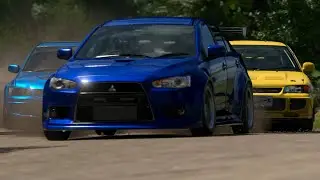 毎日走ろう ダート編 コロラドスプリングス Day 38(778) 三菱 ランサーエボリューション III GSR '95