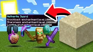 Minecraft but 😱|| Sand give overpowered item 🗡️🤩(Don't skip)