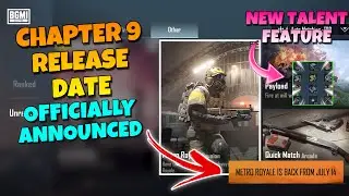 Metro Royale Chapter 9 Release Date Officially Confirmed 😍 + New Talent Feature Added In Chapter 9