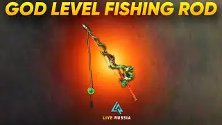 Creating God level fishing rod in || LIVE RUSSIA MOBILE GAME || best fishing rod for catch gold fish