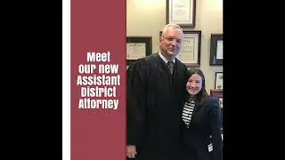 Our new Assistant District Attorney, Lauren Hogan!