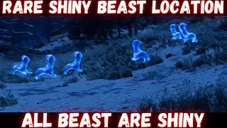 Rare shiny beast den: all beasts in this den are shiny, hogwarts legacy