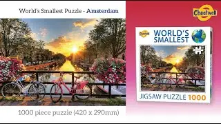 World's Smallest Puzzle Amsterdam time lapse