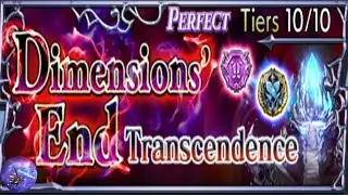 DFFOO Global: Dimensions' End Transcendence  -Tier 10 [Perect Run]