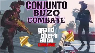 CONSEGUIR CONJUNTO BUZO COMBATE SIN AYUDA GTA V ONLINE(PS5,PS4 xbox