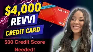 $4,000 Revvi Credit Card Available for 500 Credit Score+Instant Approval!!!!