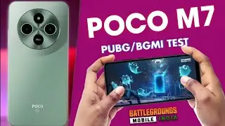 Poco&nbsp;M7 5G PUBG/BGMI Test🔥 | Poco M7 Gaming Review & Test | 🔥BGMI Gameplay🔥