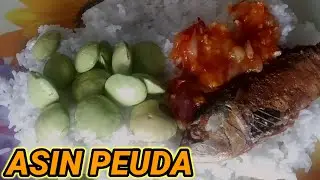 IKAN ASIN PEUDA SAMA JENGKOL MUDA BIKIN NAPSU MAKAN NAMBAH TERUS