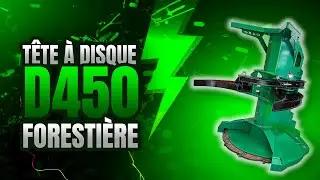 T&Ecirc;TE &Agrave; DISQUE FORESTI&Egrave;RE D450 SEVE