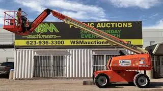 2014 JLG 660SJ Boom Lift For Virtual Auction January 11th, 2025