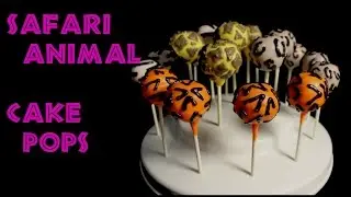 Safari Animal Cake Pops
