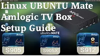 Amlogic S905 S912 Armbian Ubuntu Mate, Debian Linux Desktop Dual Boot Install Guide