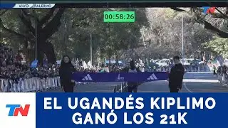 MEDIA MARATÓN: El Ugandés Kiplimo ganó los 21K de Buenos Aires