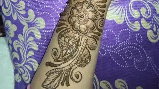 Latest Arabic@mehandi Design 