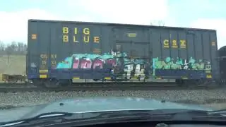 #6158 CSX Q415-08 Mix Freight train