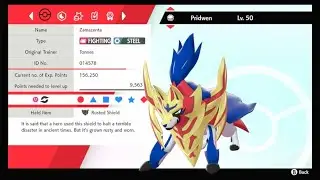 ⚔️🛡️ Zamazenta Crowned Shield Moveset