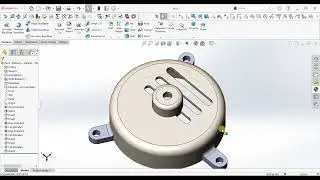 ☑️Solidworks Motor casing design Tutorial for beginners.