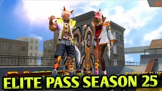 Elite Pass Season 25 FREE FIRE - June Elite Pass 2020