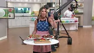 Design Imports American Flag Apron on QVC