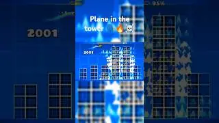 Pobre avi&oacute;n y la torre 🗣️🔥☠️ Geometry Dash #geometrydash #gd