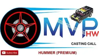 MVP Hot Wheels Hummer (Premium) Casting