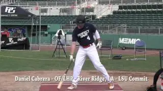 Daniel Cabrera take a very professional bp session at the Perfect Game National