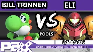 S@P - Bill Trinen (Yoshi) Vs. Eli (Samus, Zelda) SSB4 Pools - Smash Wii U - Smash 4