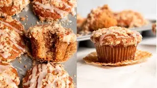 Easy Coffee Cake Muffins Recipe | How to make coffee cake muffins | Cinnamon muffins