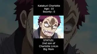 Katakuri Charlotte - Glow Up #onepiece #shorts