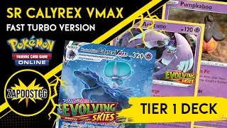 Turbo Shadow Rider Calyrex VMAX Deck = 8 ENERGIES IN A TURN!? Post Rotation (Pokemon TCG)