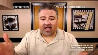 A PBusardo Rant & Review - Vision eGo Clearomizer V3 (long wick) - SnG Vapor