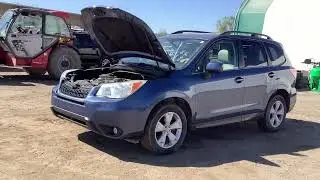 2014 Subaru Forester 2.5i Limited | Online Auction on Repocast.com