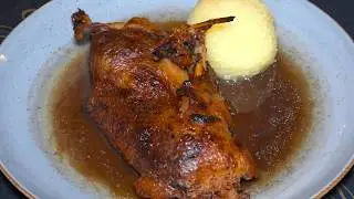 Niedertemperatur Grill Ente
