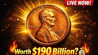 USA 1 Cent 1974: Rare Coin Worth Millions Revealed LIVE!🔥🔥