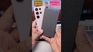 Samsung S23 Ultra Vs BlackBerry Key 2 #shorts #asmr #samsung #android #smartphone