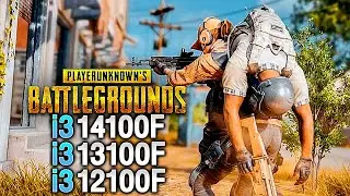 i3 14100F vs i3 13100F vs i3 12100F - RTX 5060 - PUBG - 1080p Very Low